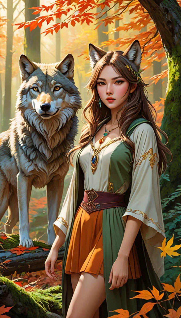 Museland-Healing in the Wolf's Den-BeastlyGuardian-WolfGirlProtector