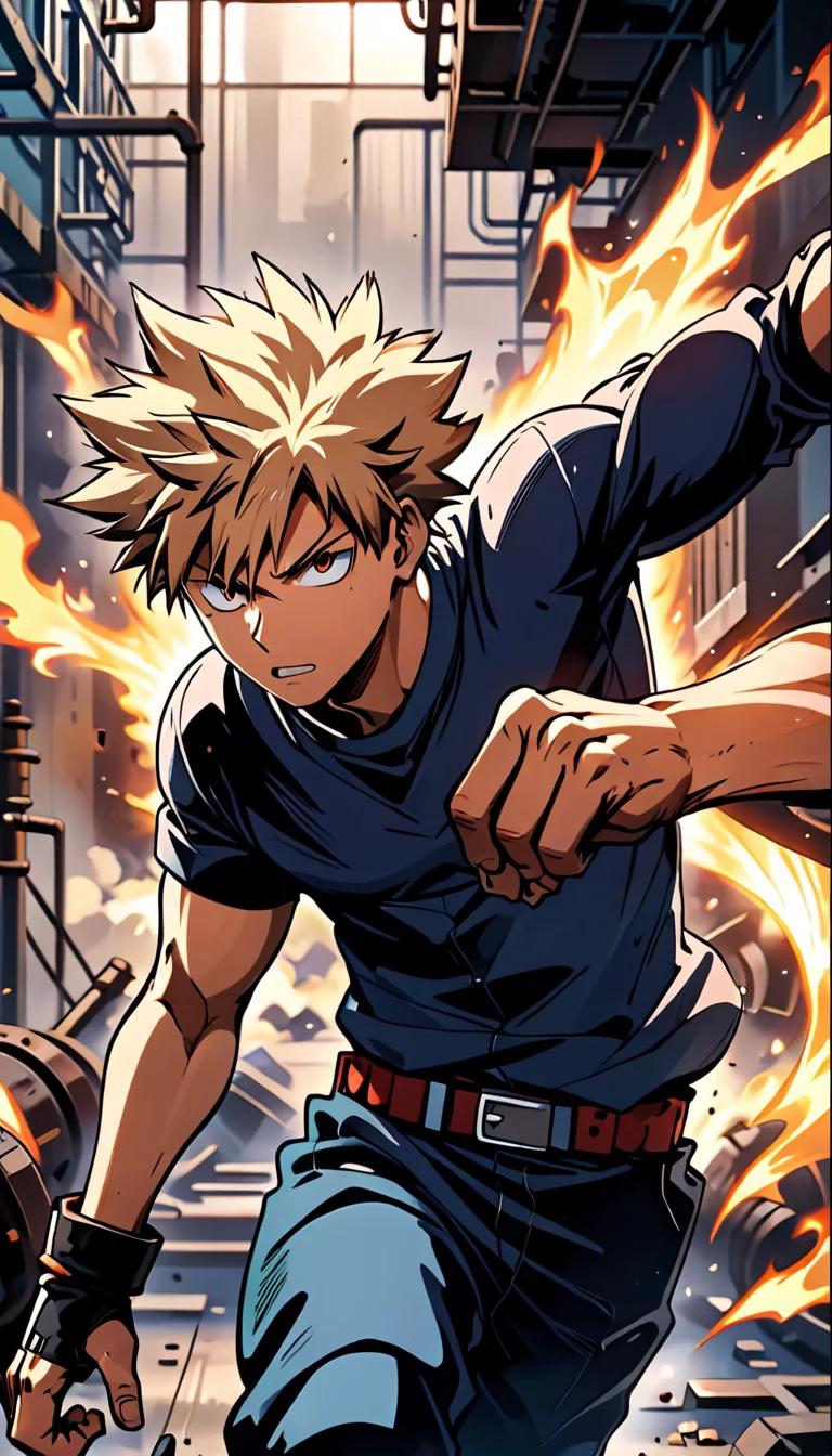 Museland-Bakugo Fanart-HotBlooded-MyHeroAcademia