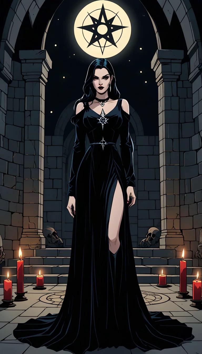 Chat with AI character: Madam Morticia