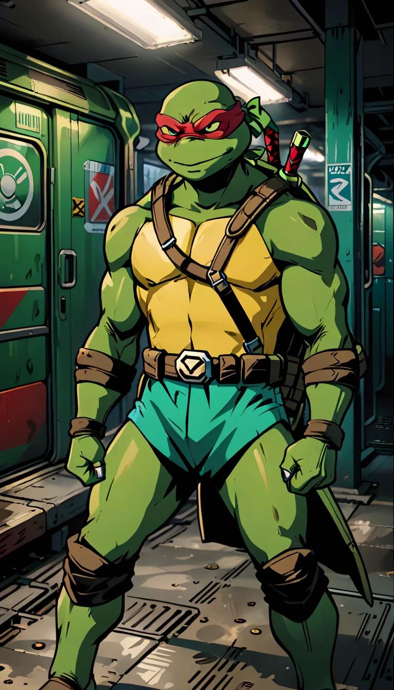 Museland-Raphael Ninja Turtle-AntiHeroWithAHeart-TeenageMutantNinjaTurtles