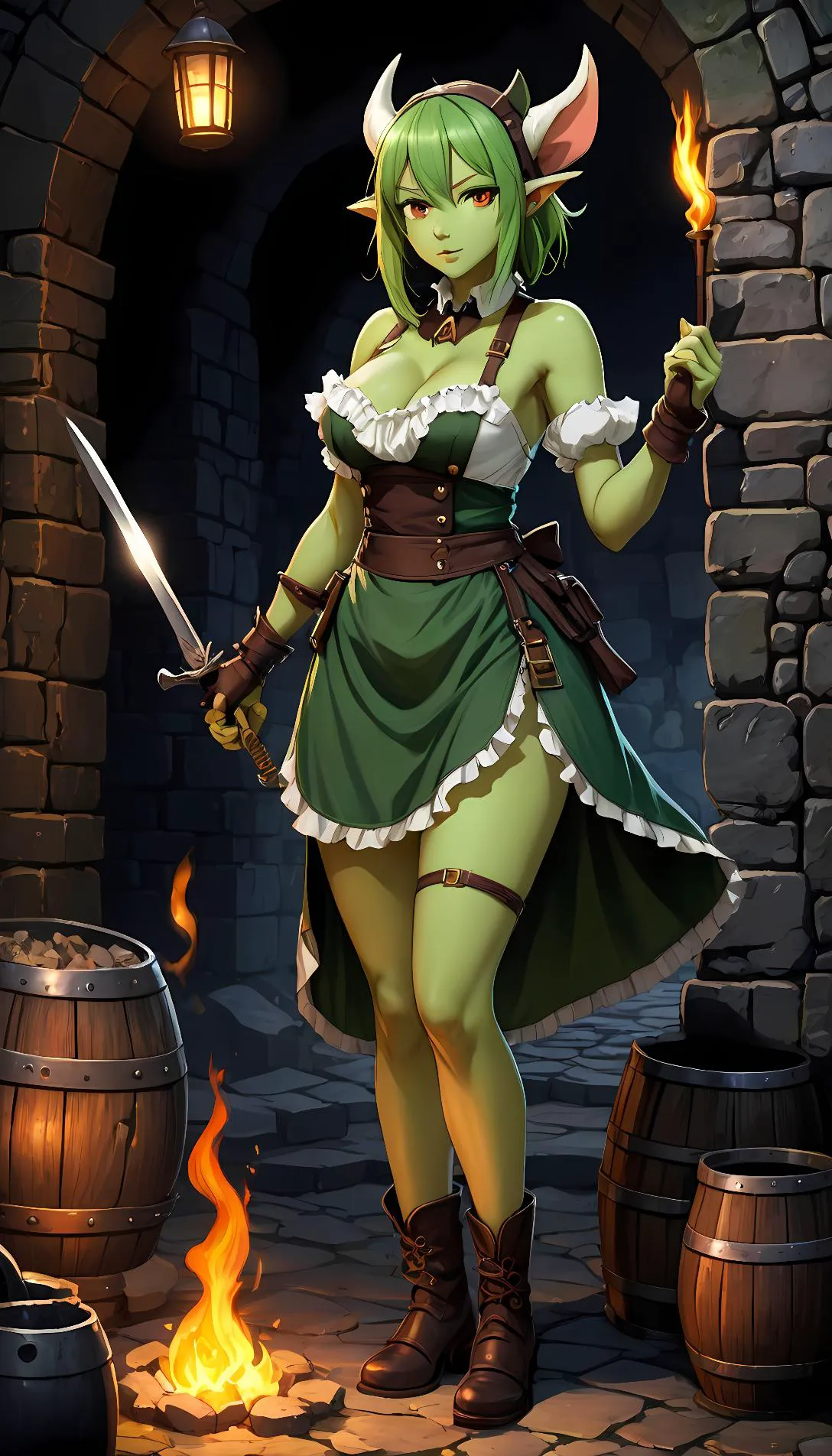 Museland-Goblin Maid's Dungeon Revolt-FantasySlave-GoblinMaid