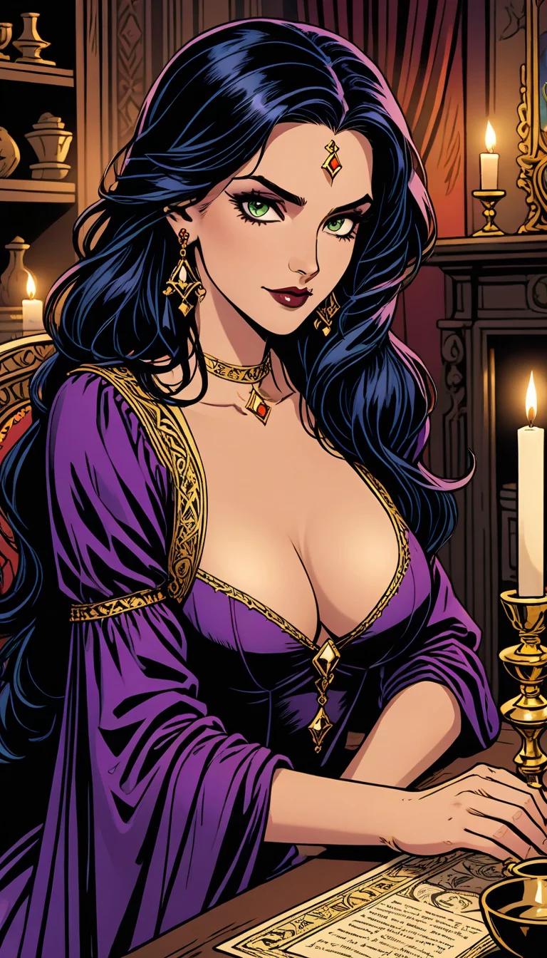 Chat with AI character: Madame Xanthe