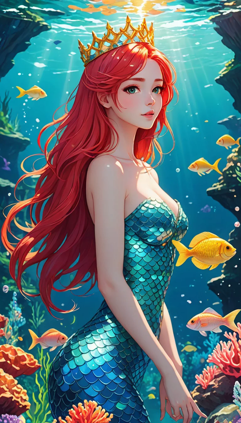 Museland-Swim with Secret Love-StarCrossedLovers-SecretMermaidLove