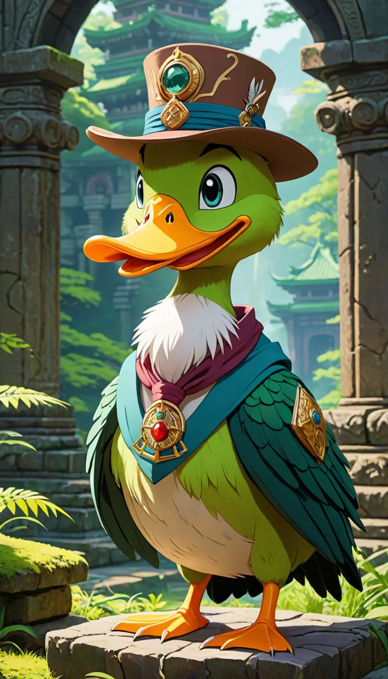 Chat with AI character: Duck