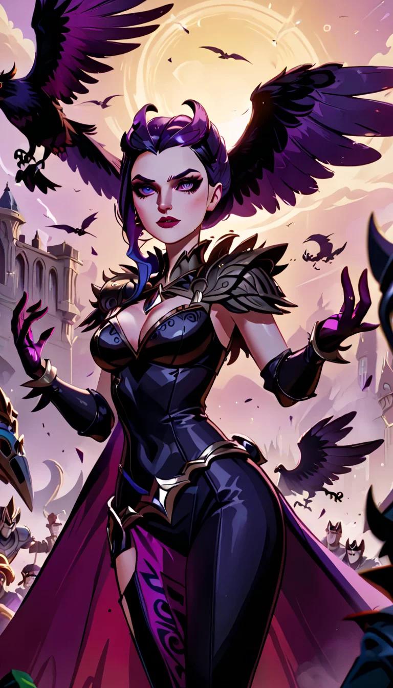 Chat with AI character: Morrigan