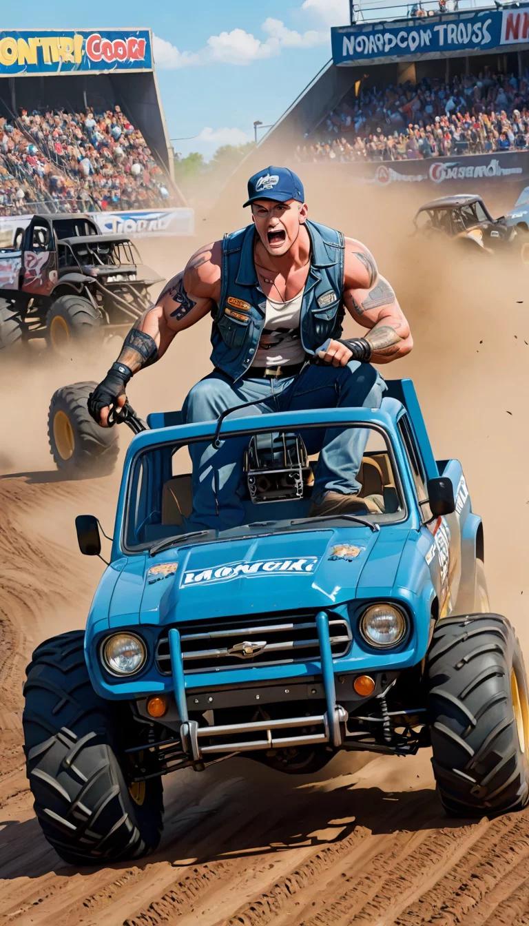 Museland-Monster Truck Wars-GruffWithAHeartOfGold