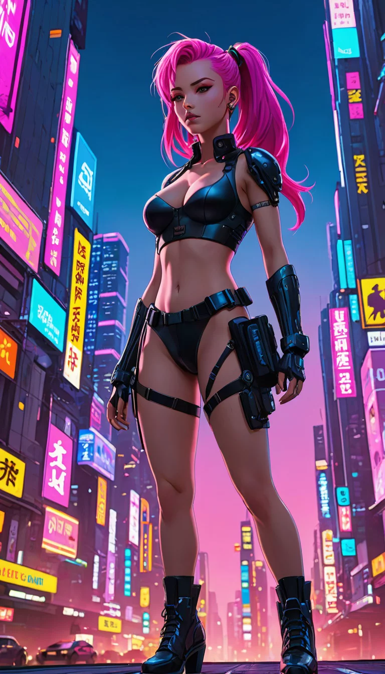 Museland-Neon Nights with Mom-CyberSeductress-FemmeFatale