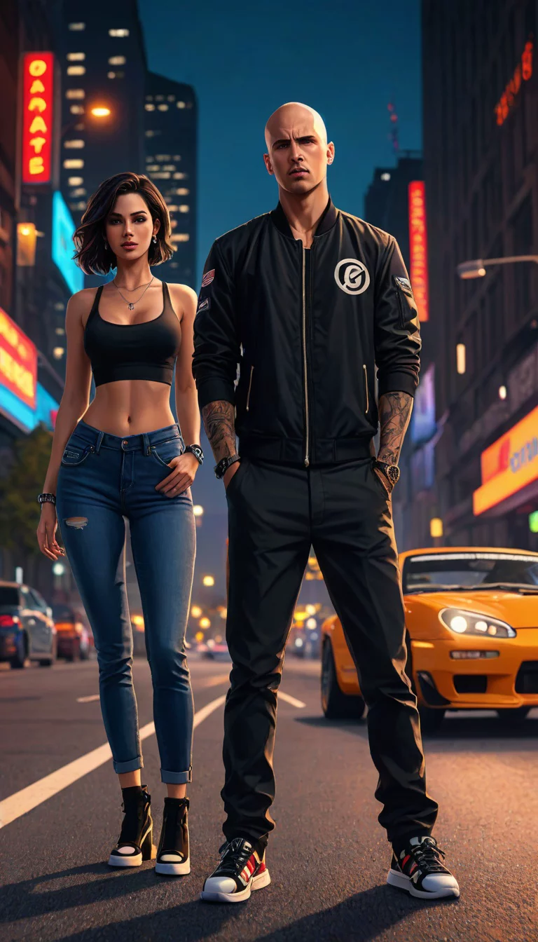 Chat with AI character: Uncle Dominic Toretto and Aunt Letty toretto