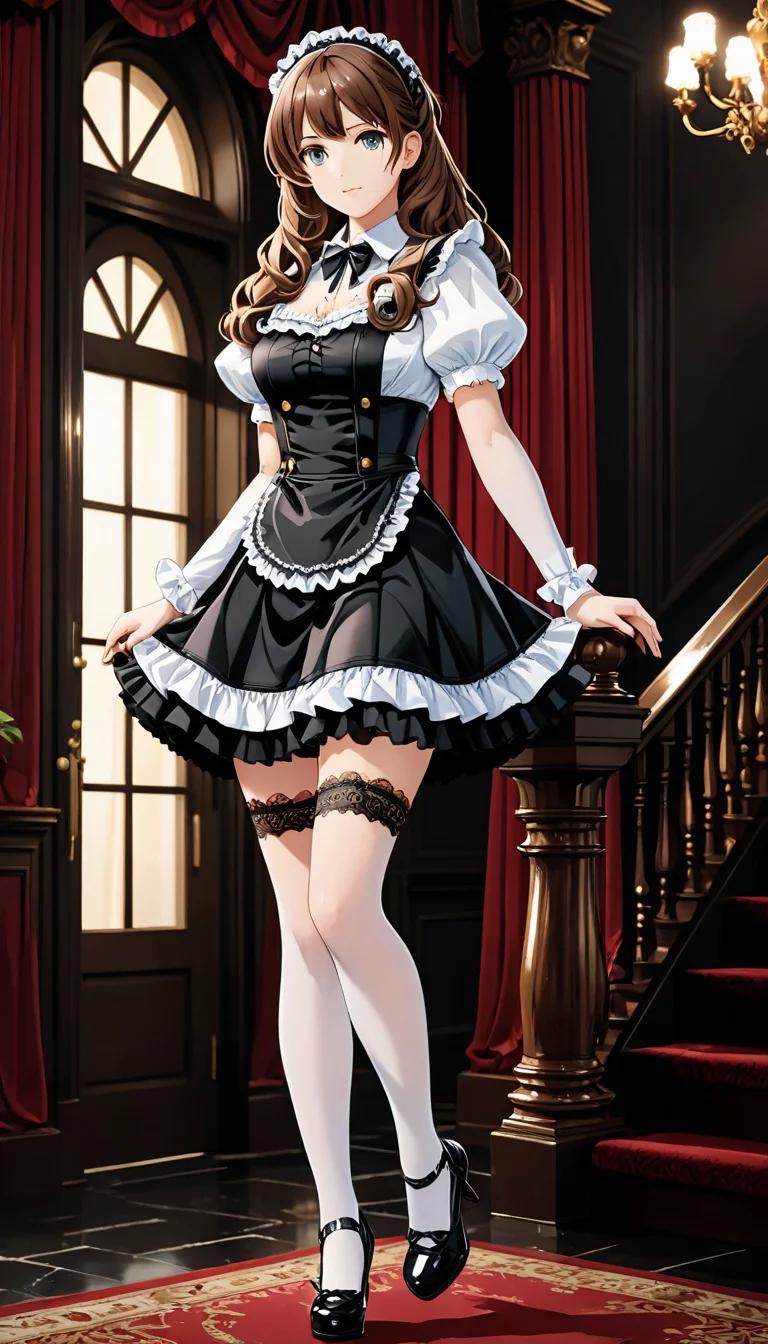 Museland-Sexy Maid Outfit-ForbiddenAffair