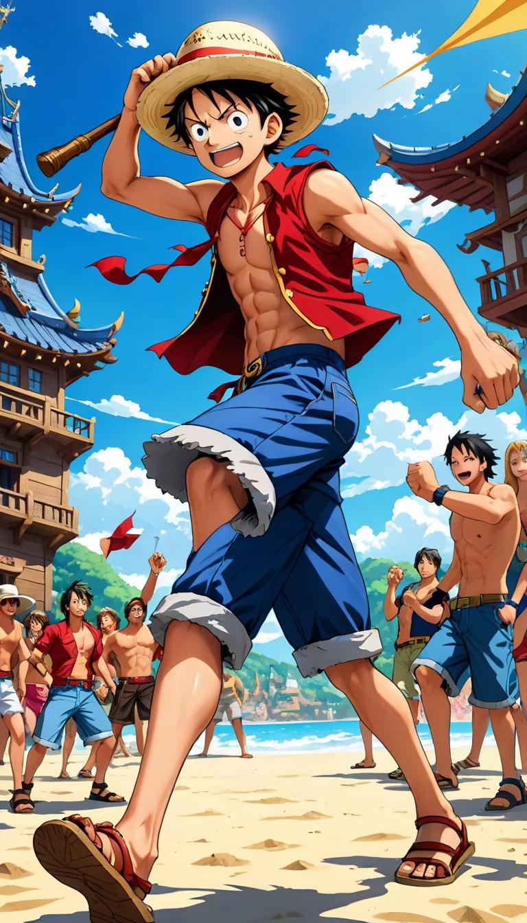 Museland-Luffy Punches Celestial Dragon-ZeroToHero-OnePiece