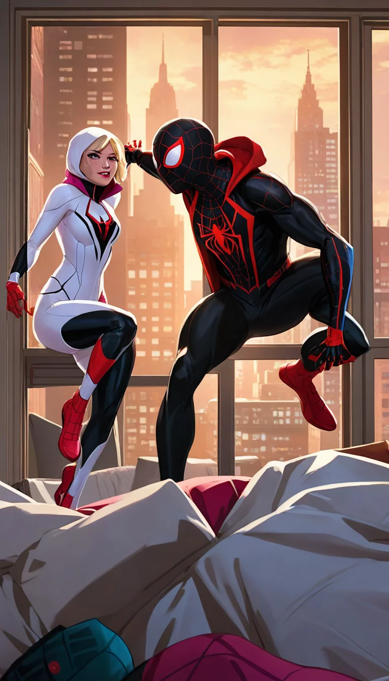 Chat with AI character: Miles Morales, Spider-Gwen