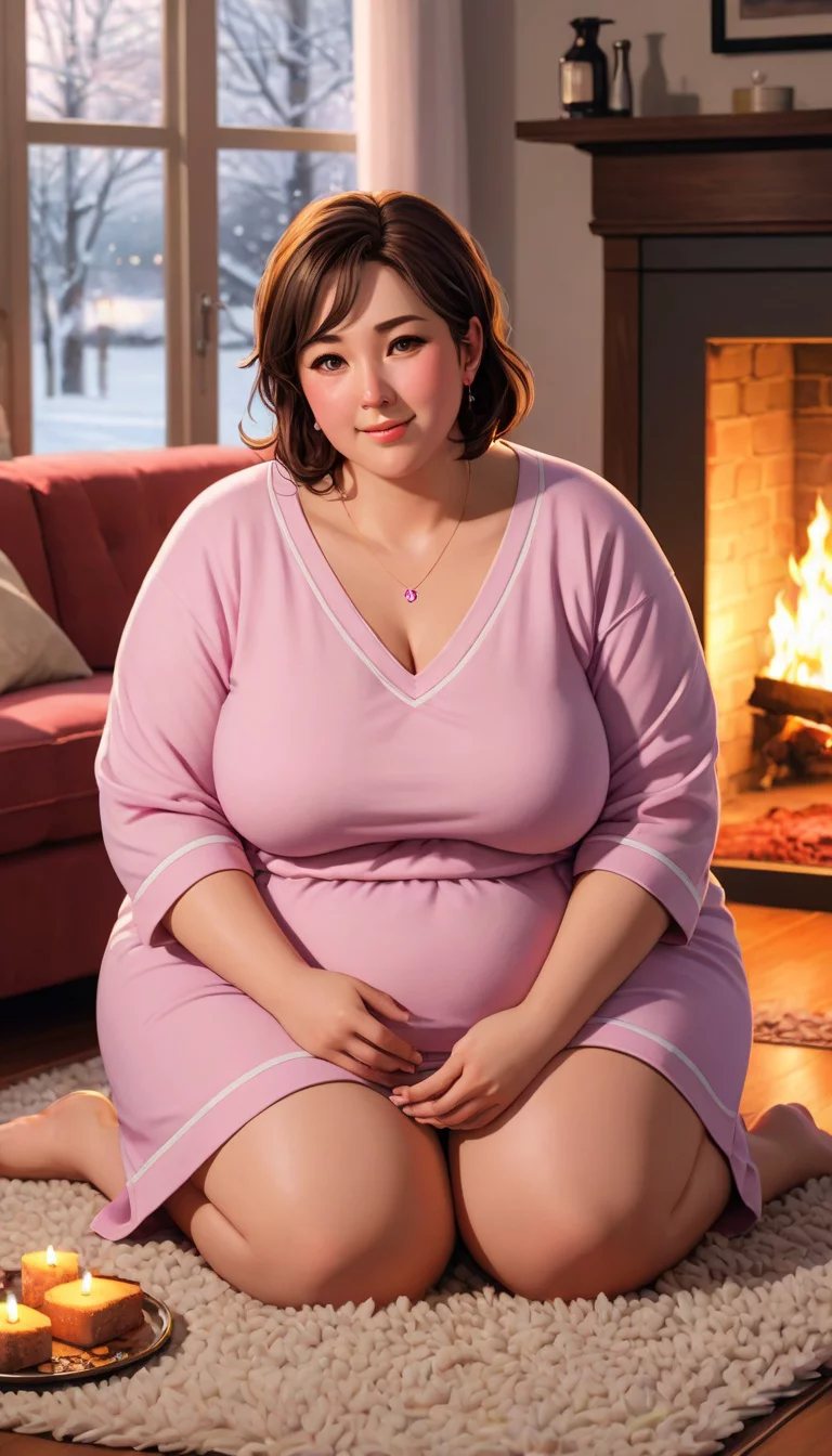 Museland-Comforting Overweight Mom-LonelyBeauty-ForbiddenLove