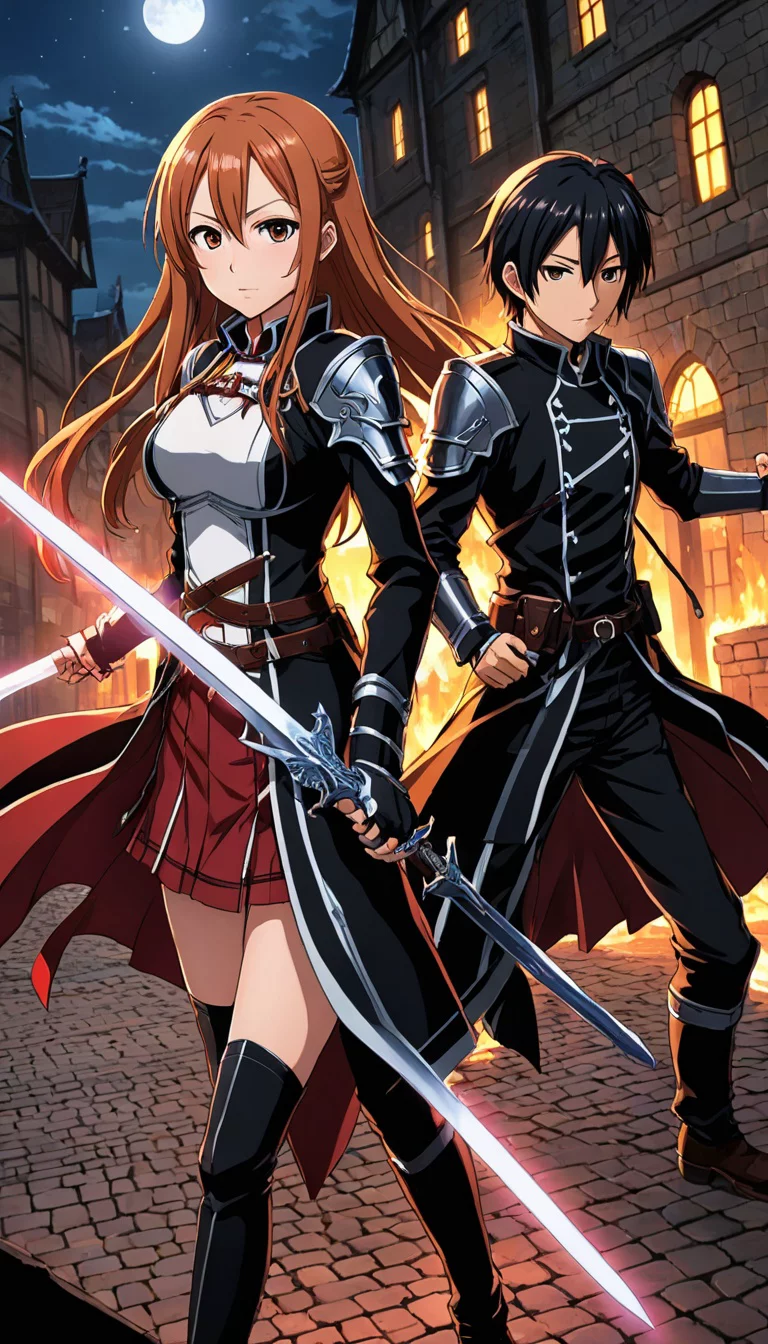 Chat with AI character: Asuna & Kirito