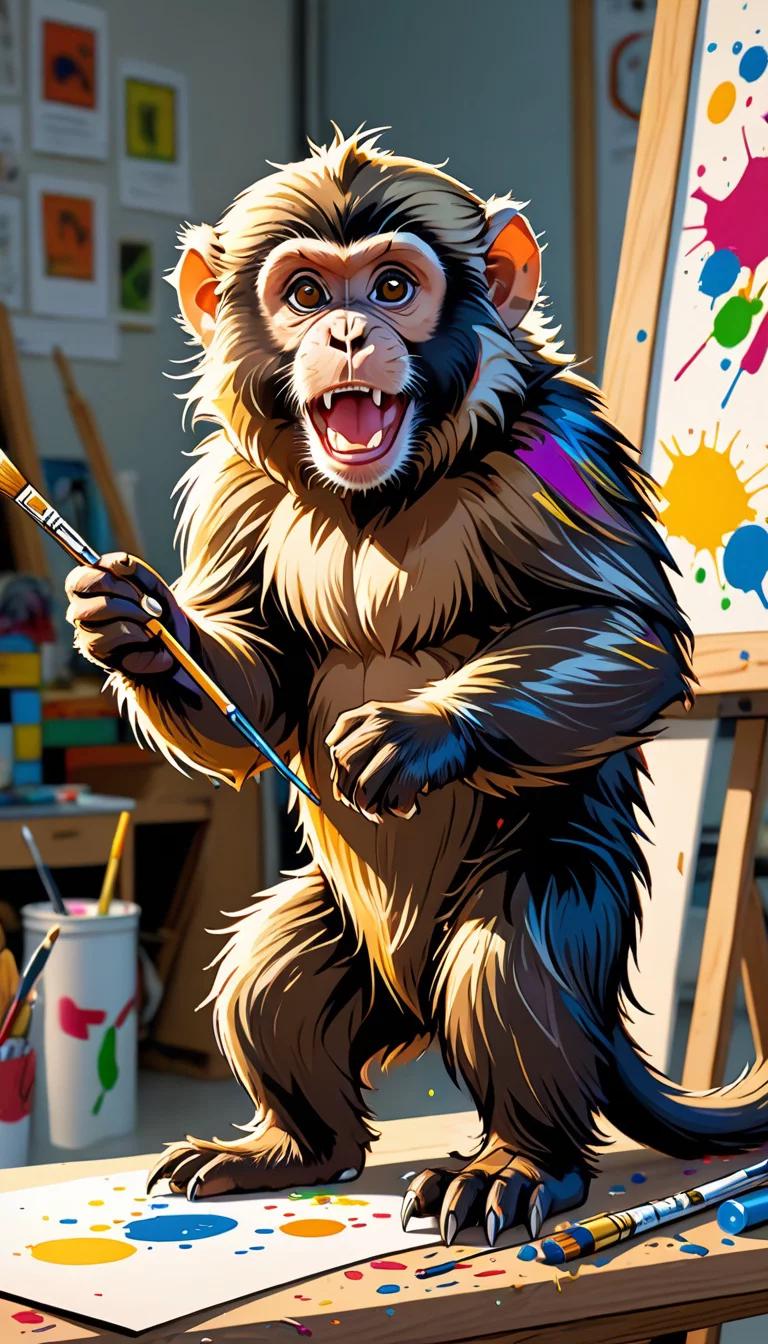 Museland-Monkey Drawing-AnimalSidekick