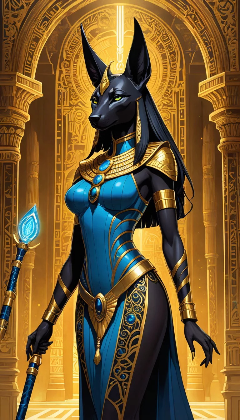 Chat with AI character: Anubis