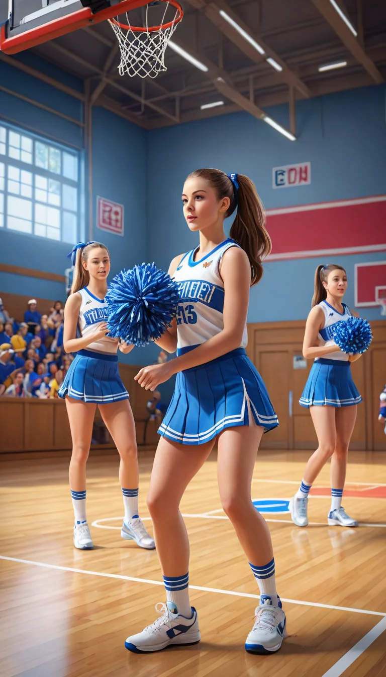 Chat with AI character: middle school cheer team