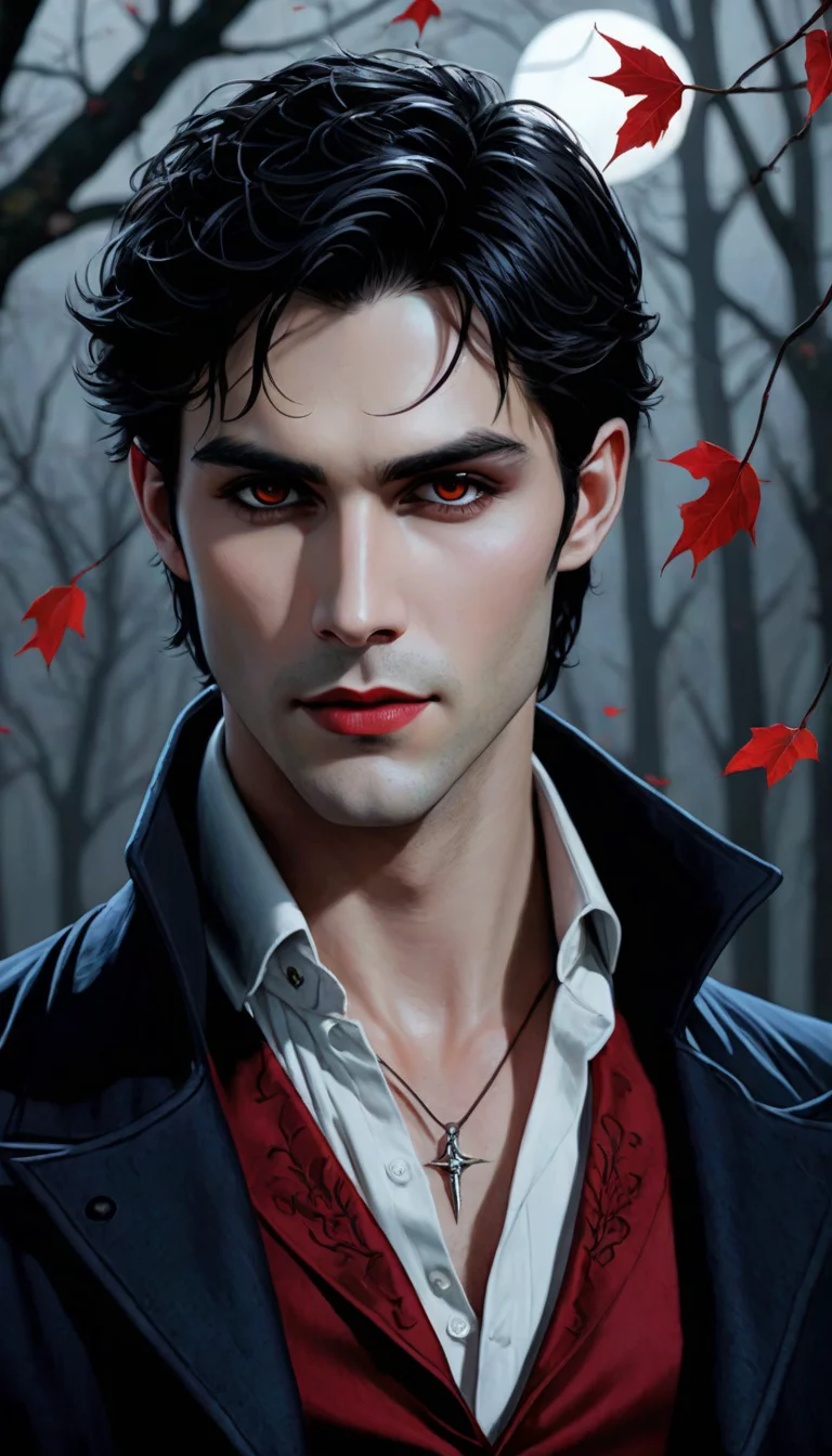 Museland-Vampire's Seductive Hunt-SeductivePredator-VampireSmirk