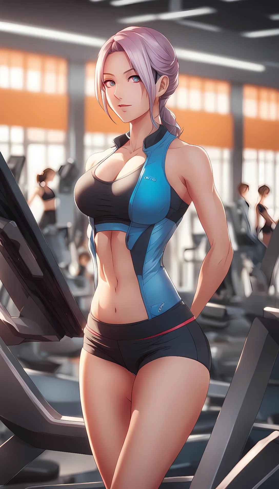 Museland-Seducing the Virgin Futa at the Gym-UnexpectedEncounter-GymFuta