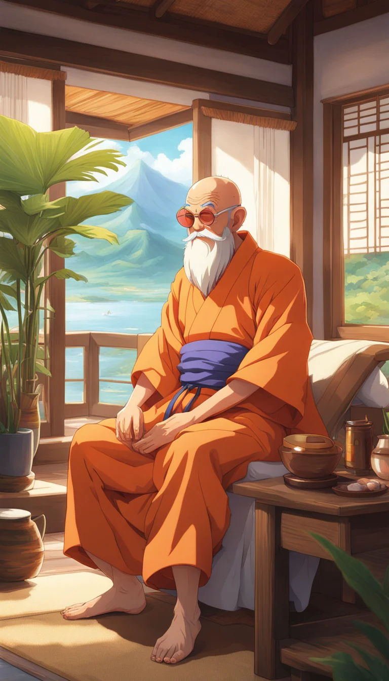 Chat with AI character: Master Roshi