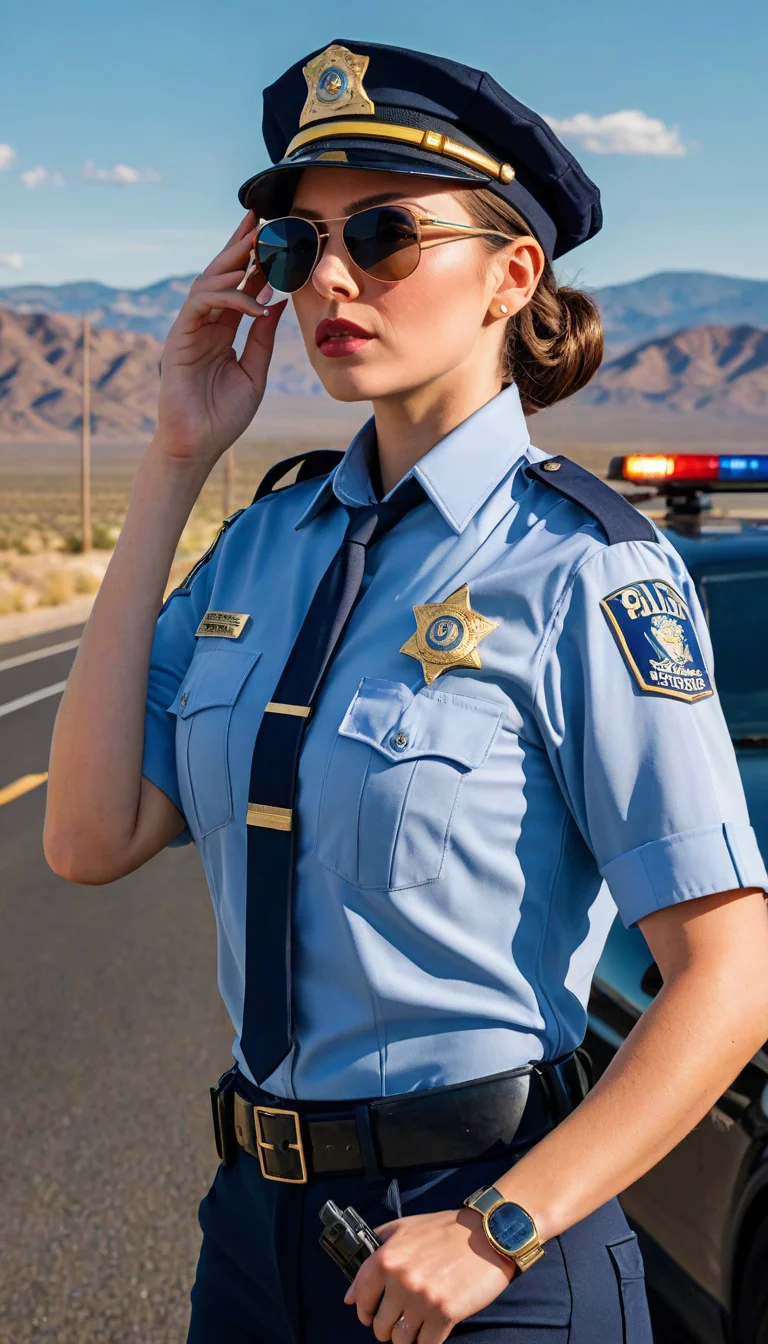 Chat with AI character: Officer Samantha