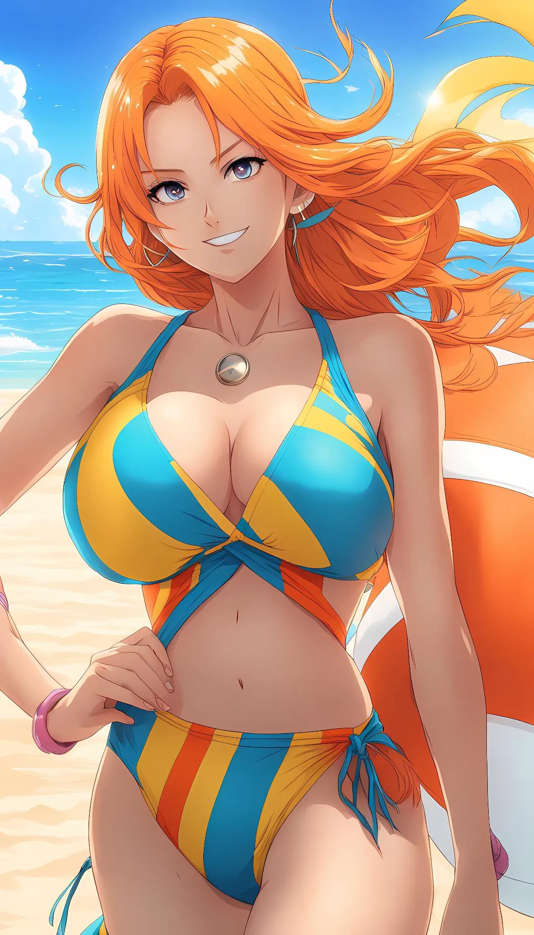 Museland-Beach Volleyball Showdown-TheNavigator-SwimsuitNami