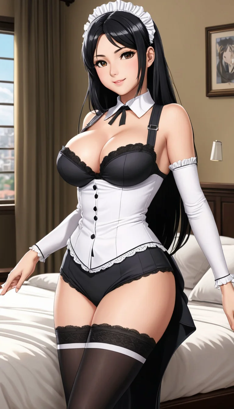 Museland-Maid's Seductive Service-SeductiveServant-VoluptuousMaid