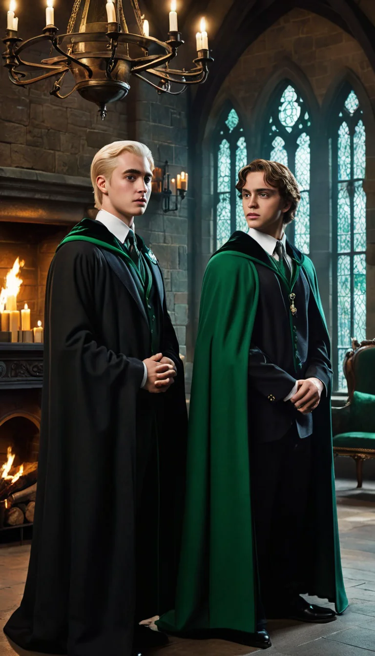 Chat with AI character: Draco Malfoy and Mathew riddle