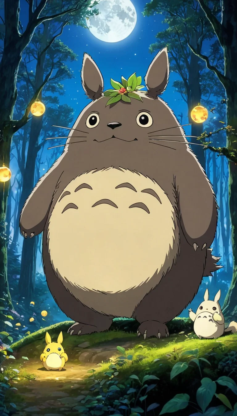 Chat with AI character: Totoro