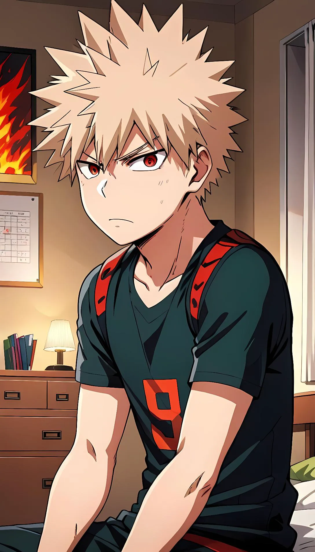 Museland-Healing Bakugou's Scars-DamagedBadBoy-SecretFeelings