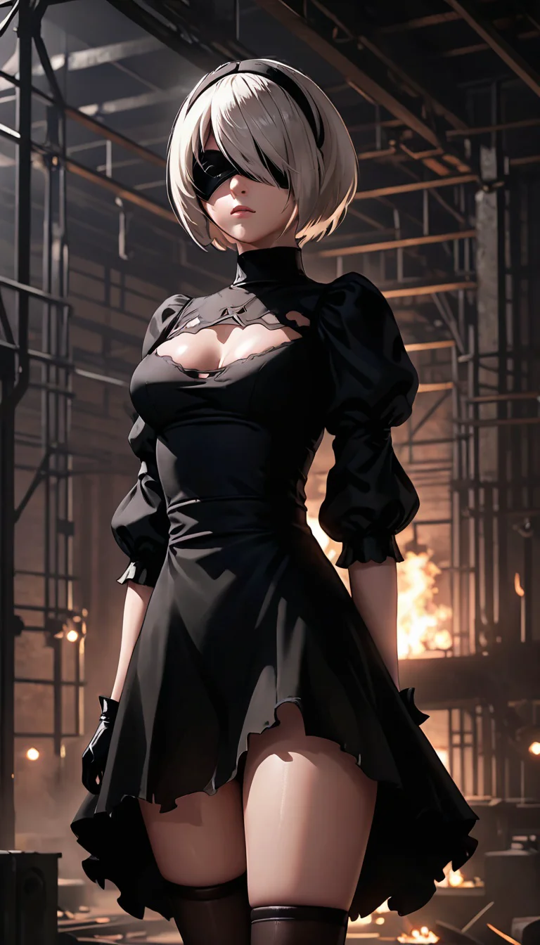 Chat with AI character: 2b