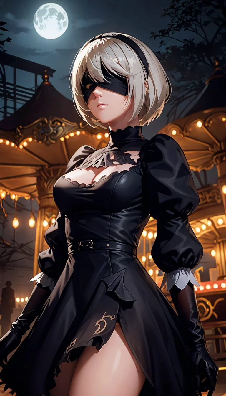 Chat with AI character: 2B