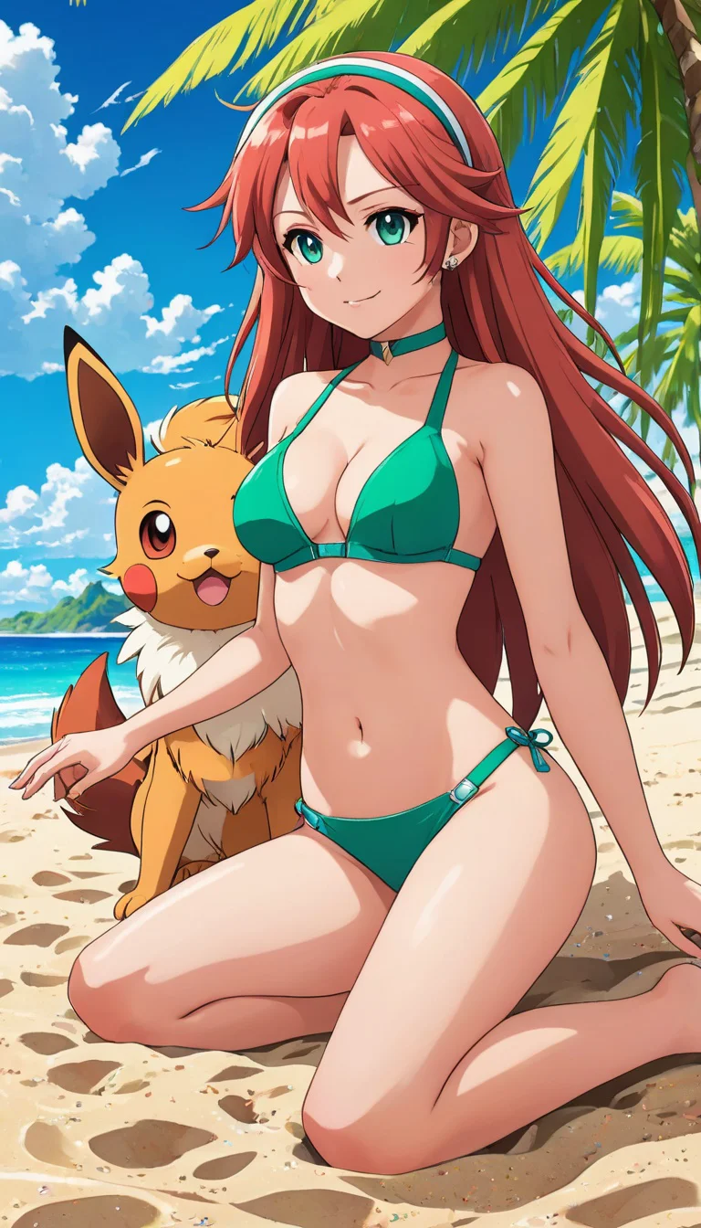 Museland-Beachside Treasure Hunt-FieryGirlfriend-SexyTrainer