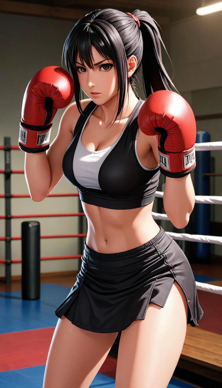 Museland-Knockout Domination Challenge-BadassInSuit-BoxingTifa