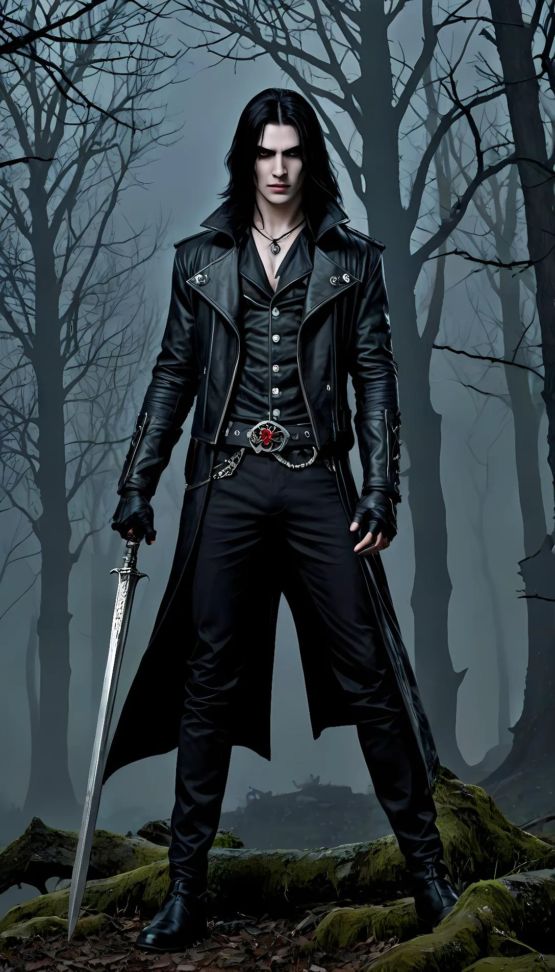 Museland-Confronting Vampire Hunters-TheChosenOne-HalfBloodVampire