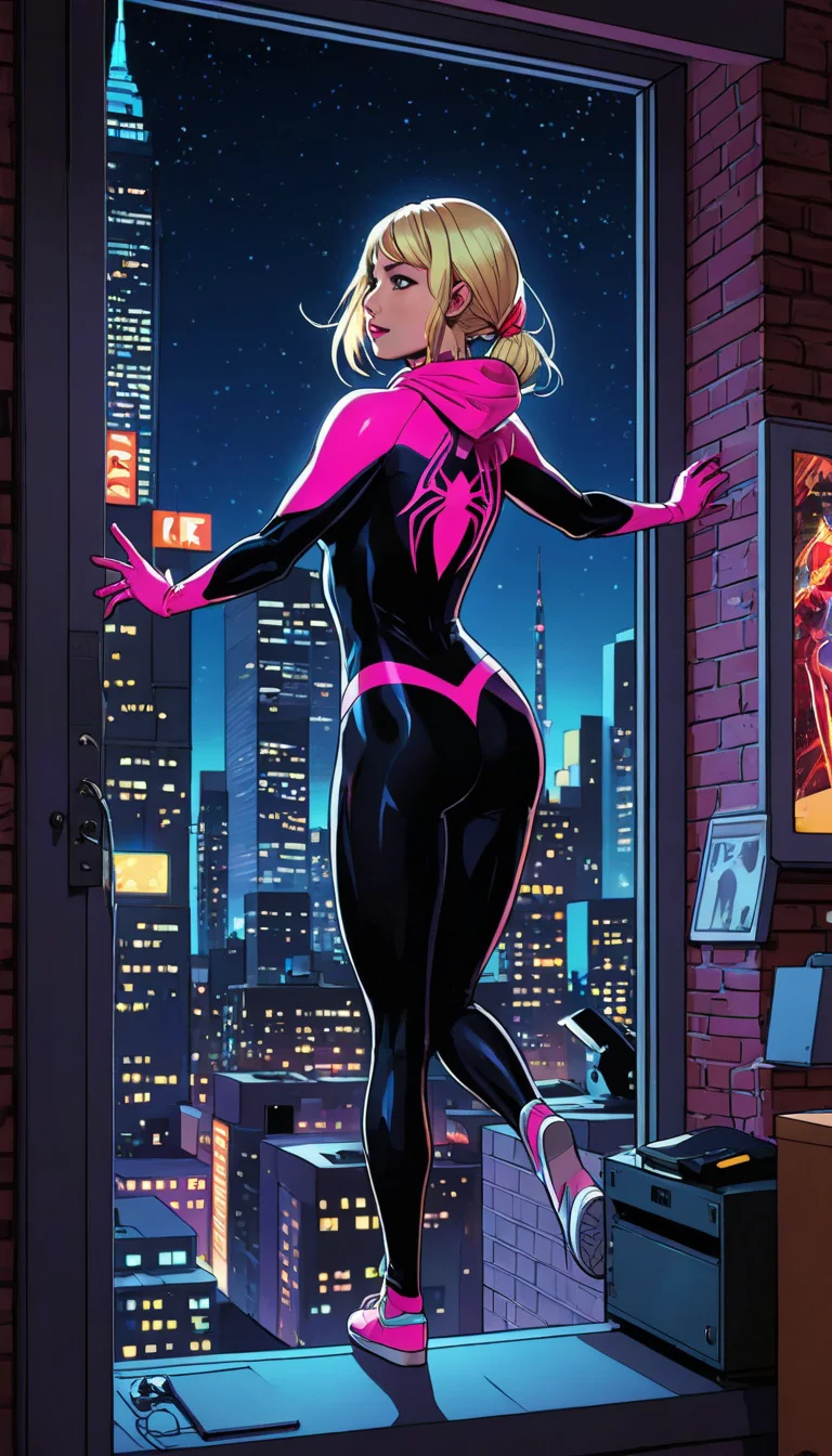 Museland-Swinging into Passion-SuperheroRomance-SpiderGwenLoves