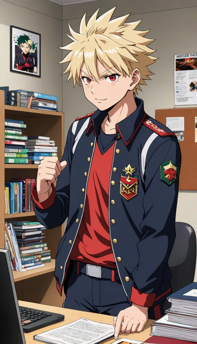 Museland-Rooming with Bakugo-Tsundere-explosivetemper