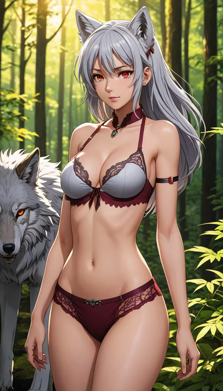 Museland-Taming the Wolf-Girl's Heat-InHeat-FeralWolfGirl