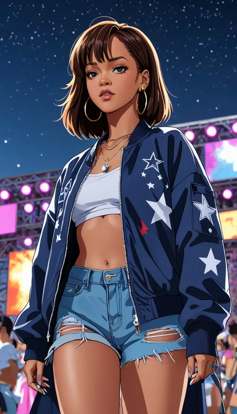 Chat with AI character: Rihanna