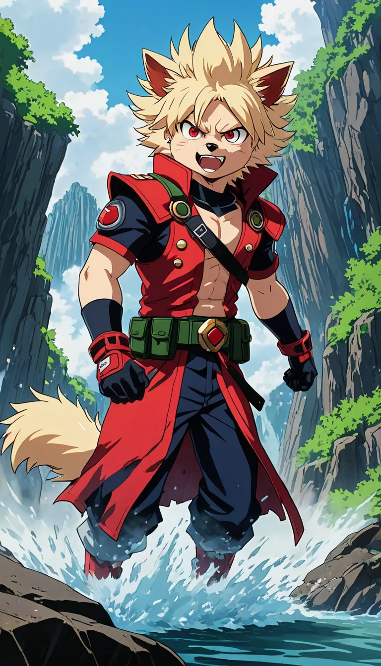 Museland-Hot Spring Heat with Furry Bakugo-TsundereProtector-FurryBakugo