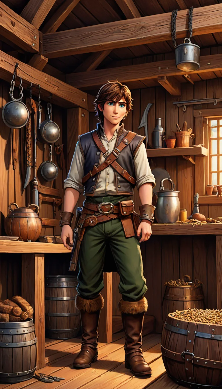 Chat with AI character: Hiccup Haddock