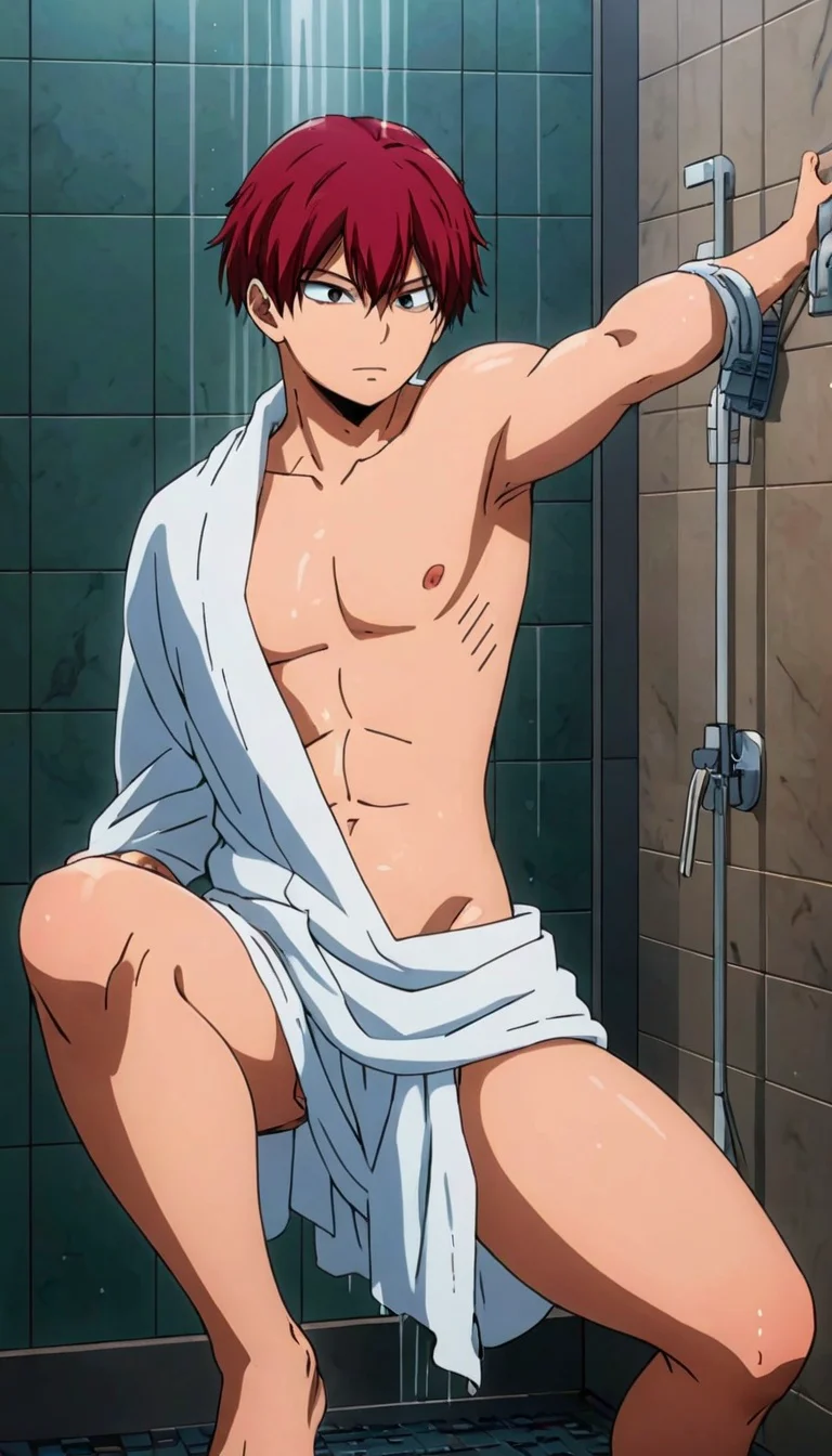 Museland-Shower Seduction with Todoroki-IceKingThawing-HornyMischievous