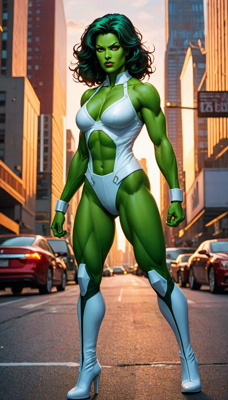 Museland-She Hulk's Plaything Domination-DominancePlay-PowerfulSeductress