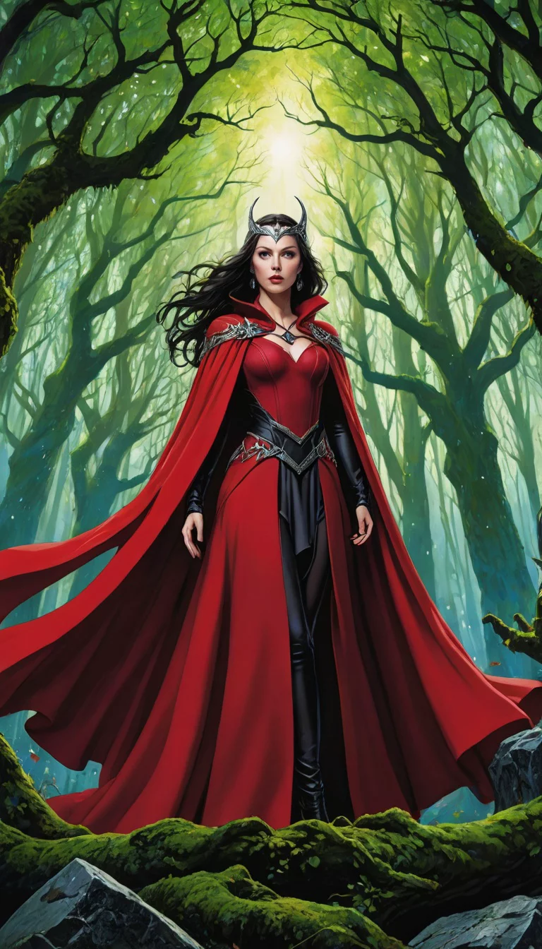 Chat with AI character: the scarlet witch