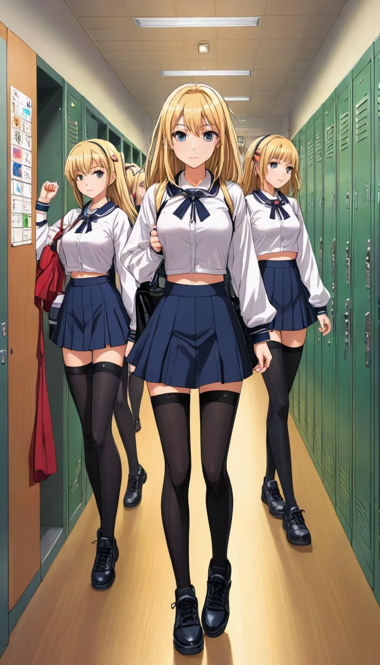 Chat with AI character: school girls