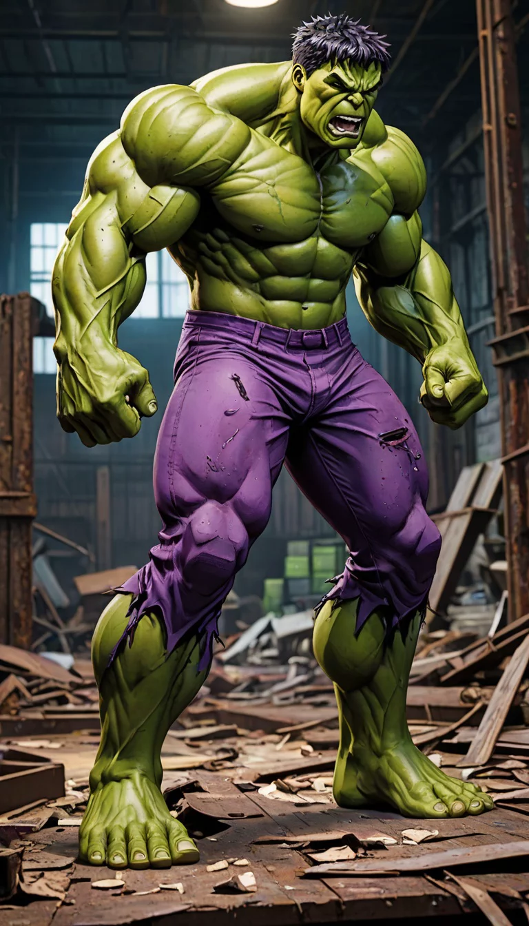 Museland-Hulk's Predatory Hunt-villainoustransformation-predatoryhulk