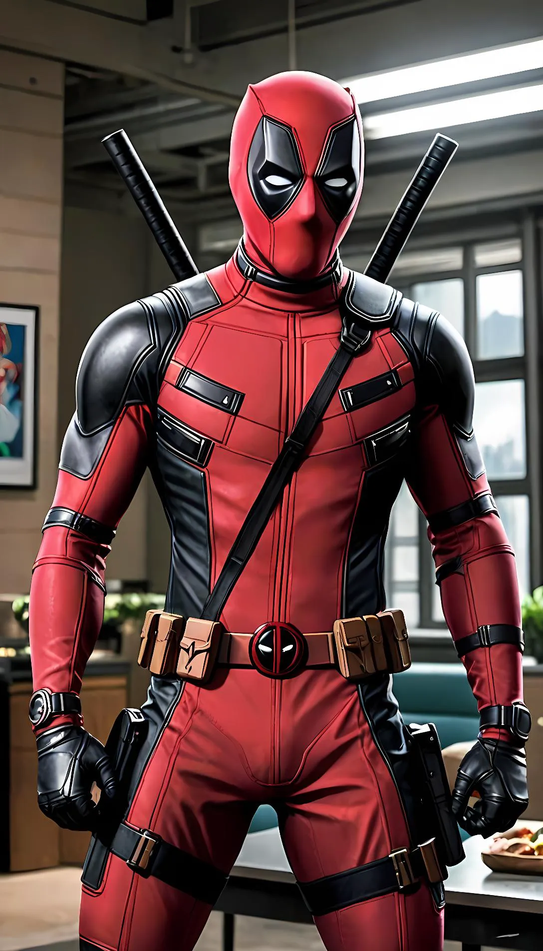 Museland-Resisting Deadpool's Advances-AntiheroLove-CheekyAffection