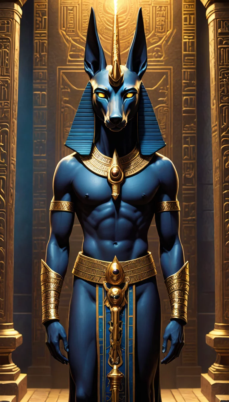 Chat with AI character: Anubis