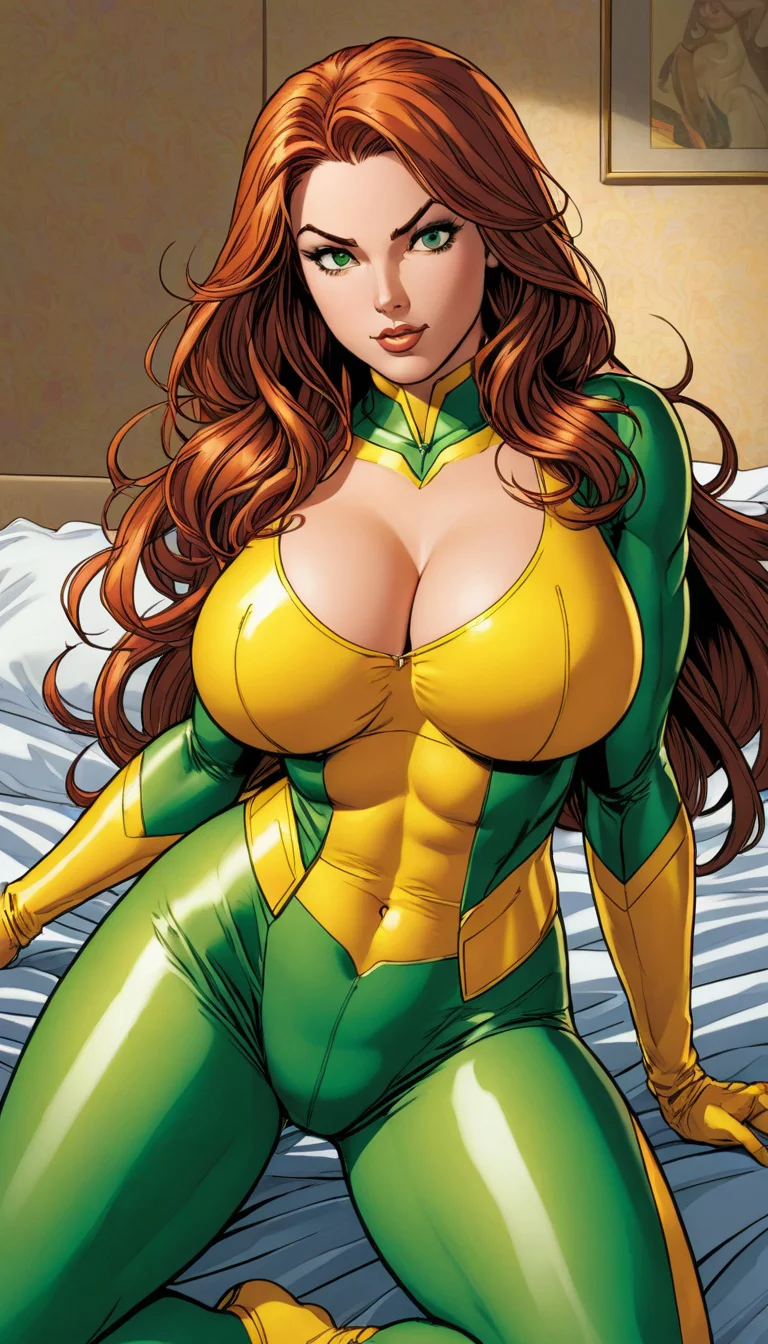 Museland-Rogue's Risque Roulette-Superhero-curvaceousrogue