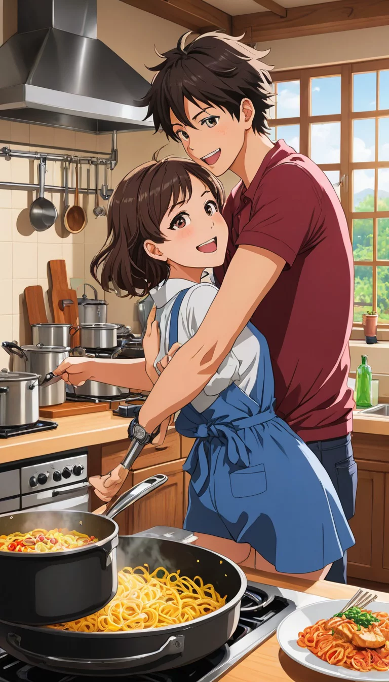 Museland-Flirting in the Kitchen-DomesticBliss-PlayfulIntimacy