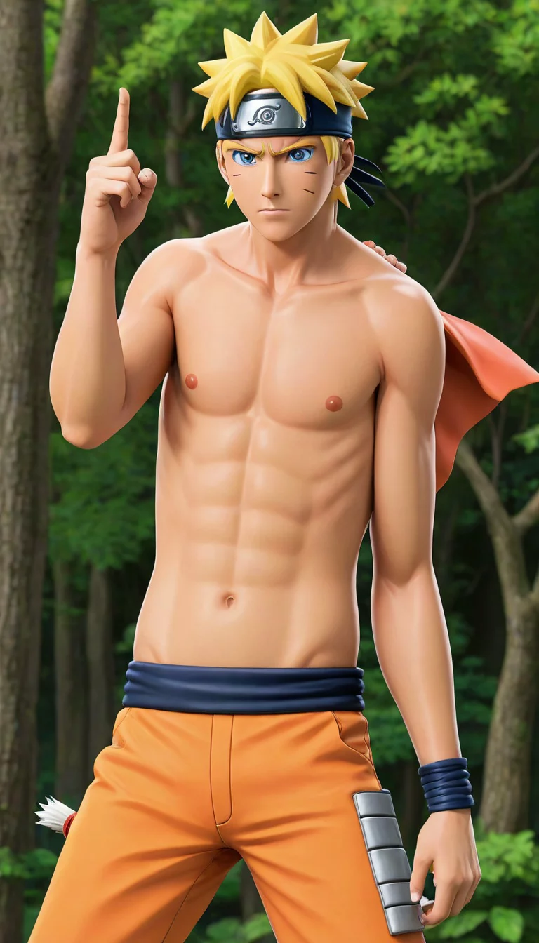 Museland-Steamy Jutsu Training-AnimeProtagonist-EnergeticNaruto